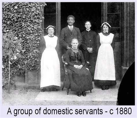 Domestic Servants 1881 Victorian Life Victorian Women Edwardian Era