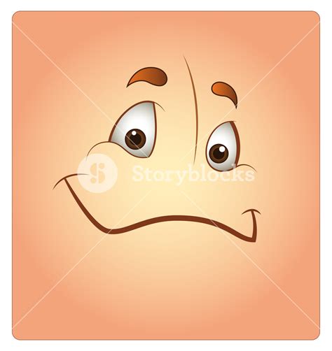 Innocent Smiley Face Cartoon Smiley Character Royalty Free Stock Image