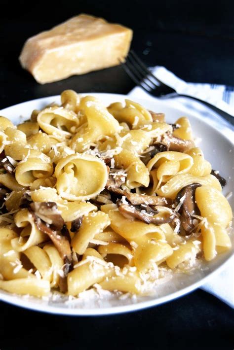 Brown Butter And Parmesan Mushroom Pasta Yin And Yolk Recipe