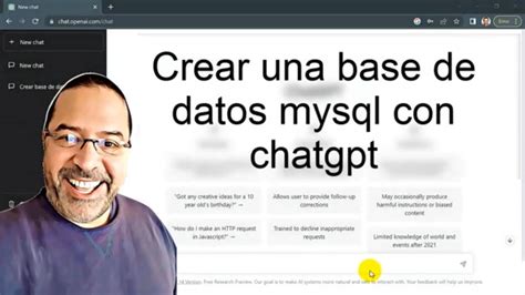 C Mo Crear Una Base De Datos Para Manejo De Usuarios Con Php Mysql Y Chat Gpt Youtube