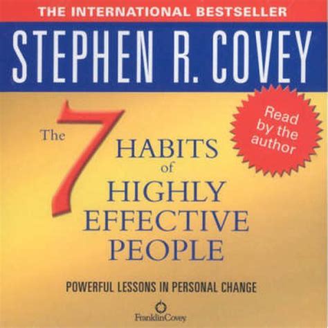 The 7 Habits Of Highly Effective People Audio By Stephen R Covey