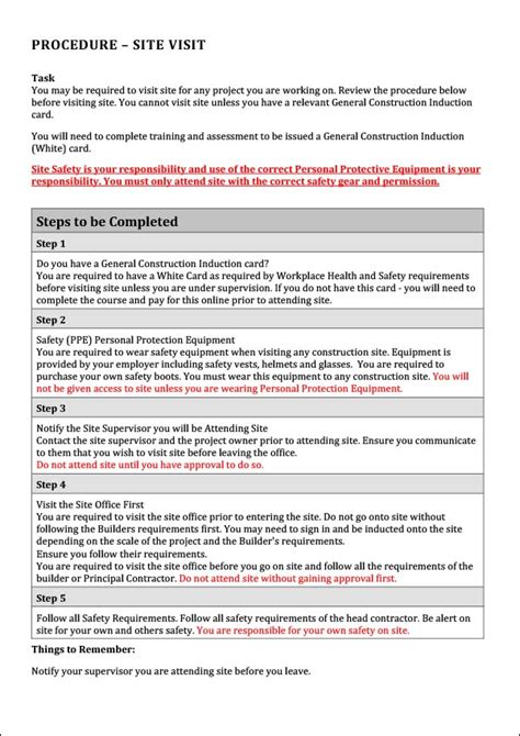 Sop Example And What It Looks Like Standard Operating Procedure Zohal