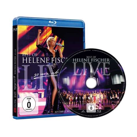 Helene Fischer Best Of Live So Wie Ich Bin Blu Ray Disc Jpc