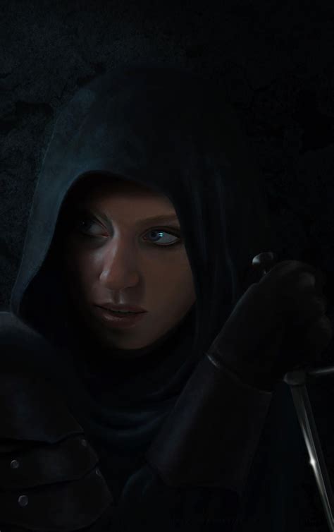 Dnd Female Assassin By Gerdelise On Deviantart Fantasy Story High