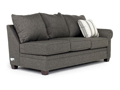 Cordoba 1 Arm Sofa In Splash Charcoal Right Facing Mor Furniture