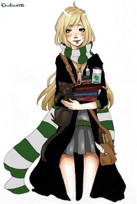 Obraz Slytherin Girl By Lukahainekochan D60vs7g Harry Potter