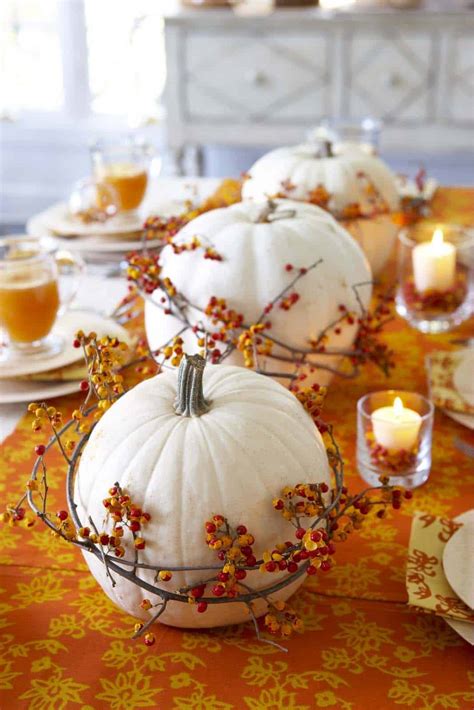 31 Amazing Fall Decorating Ideas Using White Pumpkins