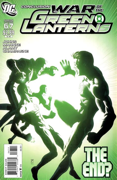 Green Lantern Vol 4 67 2011 War Of The Green Lanterns Conclusion By