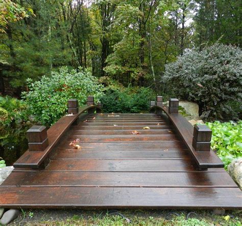 There Are Many Uses For A Wooden Garden Bridge Which Will Instantly