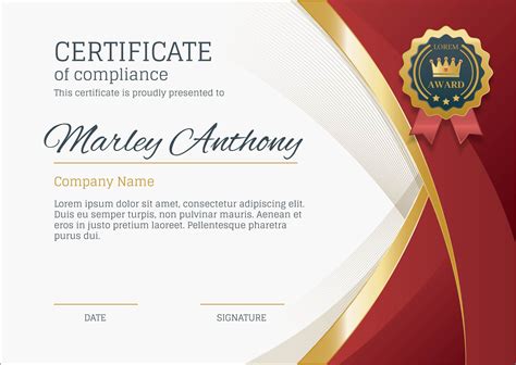 Free Ppt Certificate Templates 2023 Template Printable