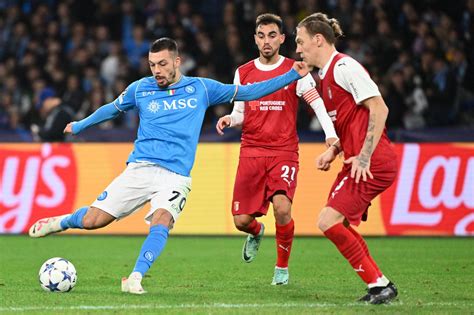 Napoli Vs Braga Champions League Match Review Statistics Dec Dynamo Kiev Ua