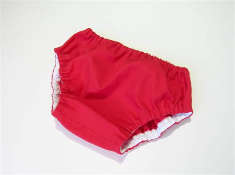 Red Diaper Cover Solid Color Diaper Cover Baby Gender Neutral Etsy