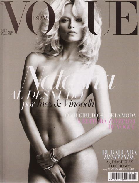 Natasha Poly Naked In Vogue Magazine Spain Your Daily Girl