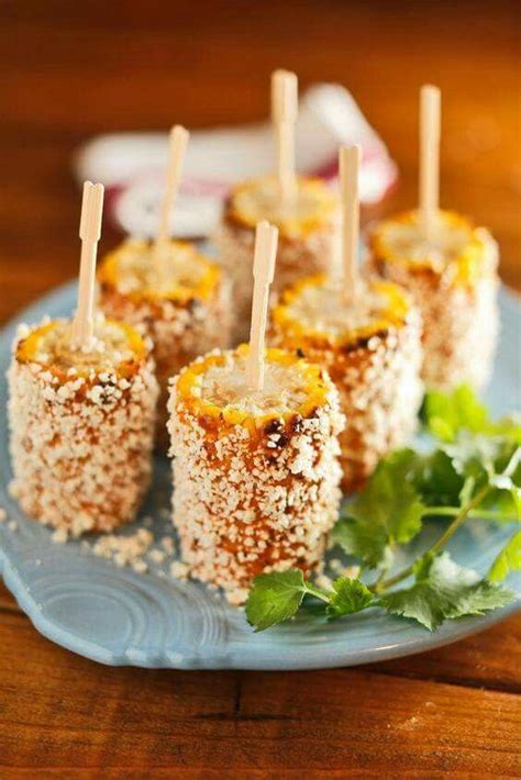 Mexican Snacks Elote Mexican Appetizers
