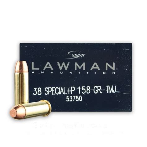 38 Special P 158 Grain Tmj Speer Lawman 50 Rounds Bushift Best Tactical Multi Tool