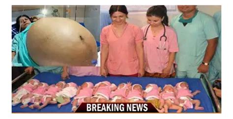 Woman Gives Birth To 10 Babies Guinness World Record South African