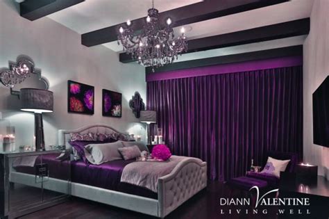 Pin By Missziggy Driver On Designers Using Z Gallerie Purple Master Bedroom Purple Bedroom