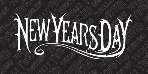 New Years Day Band Logo Vinyl Decal Sticker Car Truck Hard Rock Heavy