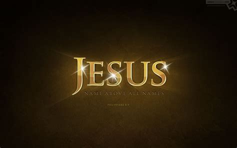 Jesus Name Above All Names Desktop Wallpaper 1920x1200 Christian