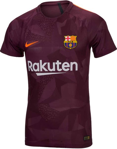 Nike Barcelona Match 3rd Jersey 201718 Soccer Jerseys