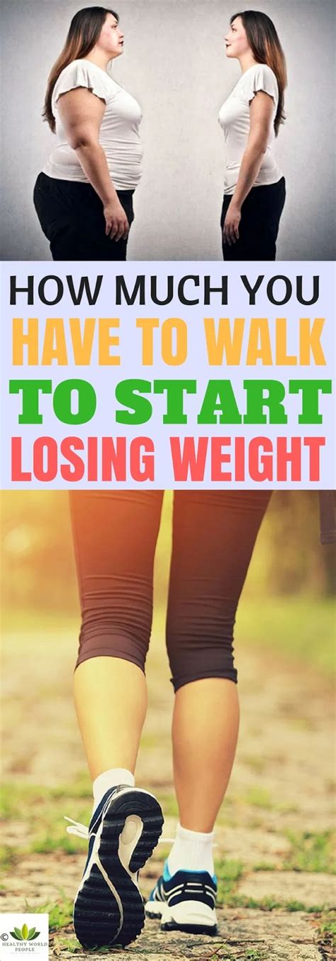 How Much You Have To Walk To Start Losing Weight Healthylife