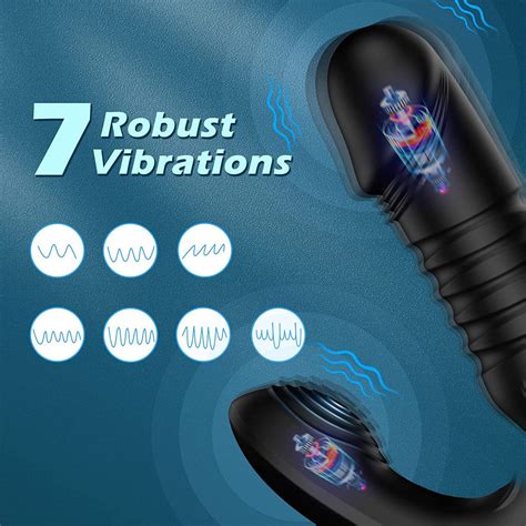 Fobono 7 Vibration 7 Thrusting App Control Anal Vibrator Prostate Mass Propinkup