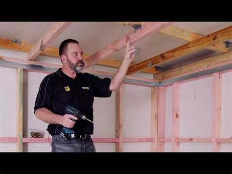 * the suspension system mass is approximateonly and based on a rondo steel suspension system with top cross rails. GIB® Rondo® - Ceiling Clip Install - YouTube