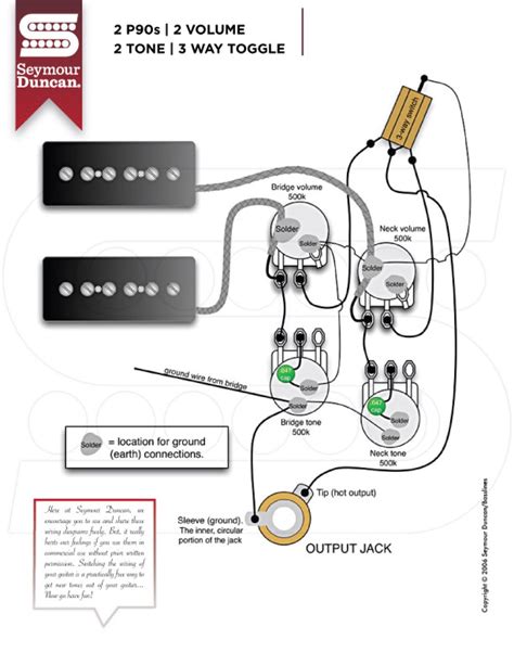 Neck, neck & middle, middle, bridge split & middle, bridge Wiring Diagram Tele Bridge And P90 Neck : Upgrading The Fender Modern Player Thinline Telecaster ...