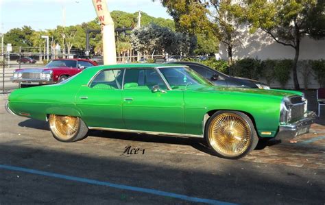 Ace 1 Candy Green Chevy Donk On Daytons