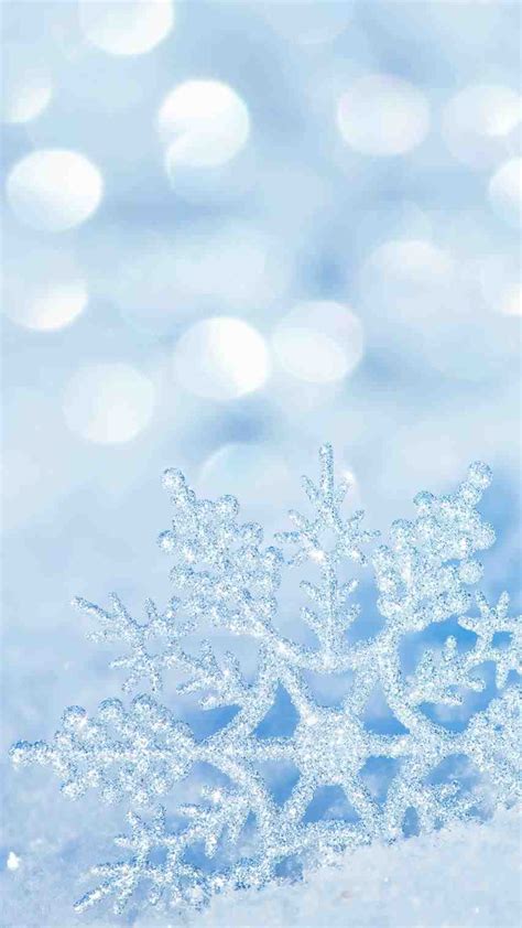 Christmas Snowflakes Wallpapers Wallpaper Cave