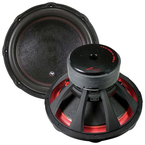Audiopipe 18″ Woofer 1700w Rms3400w Max Dual 4 Ohm Voice Coils The
