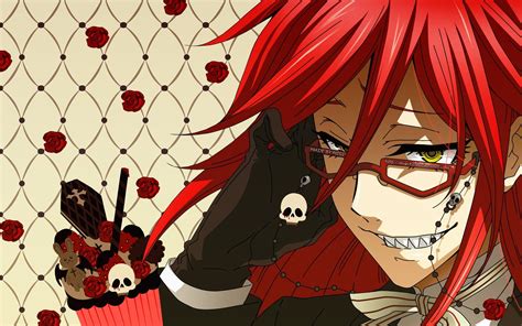 Black Butler Grell Wallpapers Top Free Black Butler Grell Backgrounds