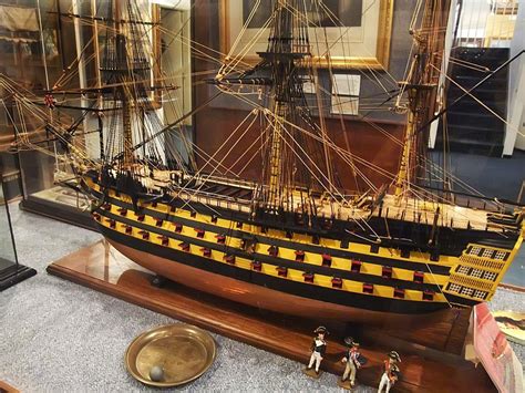 This Model Of Horatio Nelson S Flagship Hms Victory Took Six Years Of