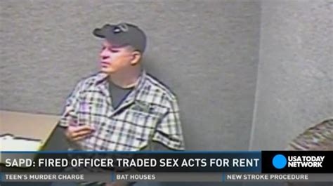 texas officer who demanded sex acts for rent fired police say