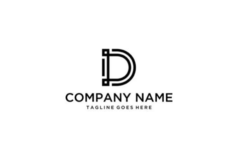 Initial Dd Letter Logo Graphic By Sasa Graphic · Creative Fabrica