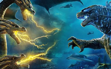 King Ghidorah Vs Godzilla Godzilla King Of The Monsters 8k 28