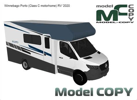 Winnebago Porto Class C Motorhome Rv 2020 3d Model 65303 Model