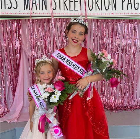 miss main street orion pageant