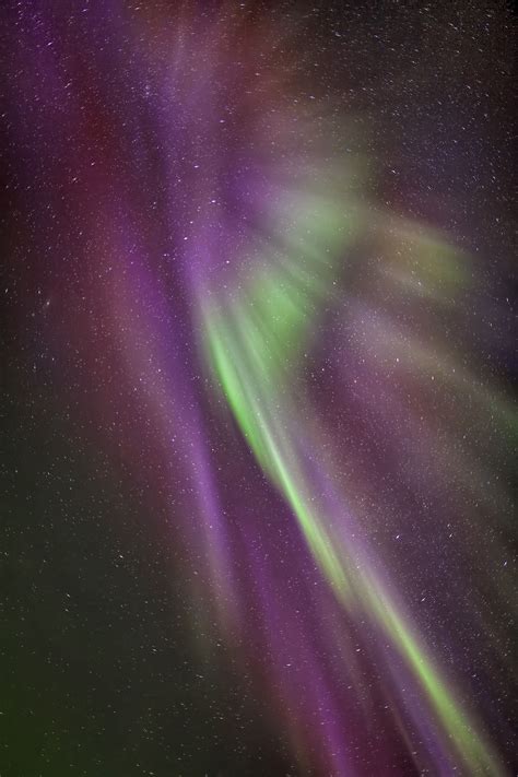An Aurora Borealis Starburst Display Highlights The Skies Over Bleik