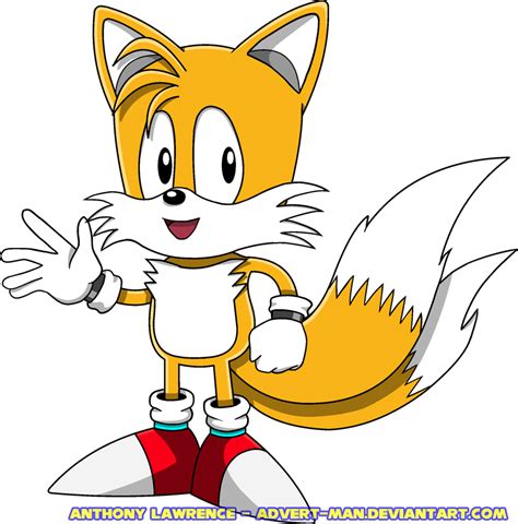 Classic Miles Tails Prower By Advert Man On Deviantart