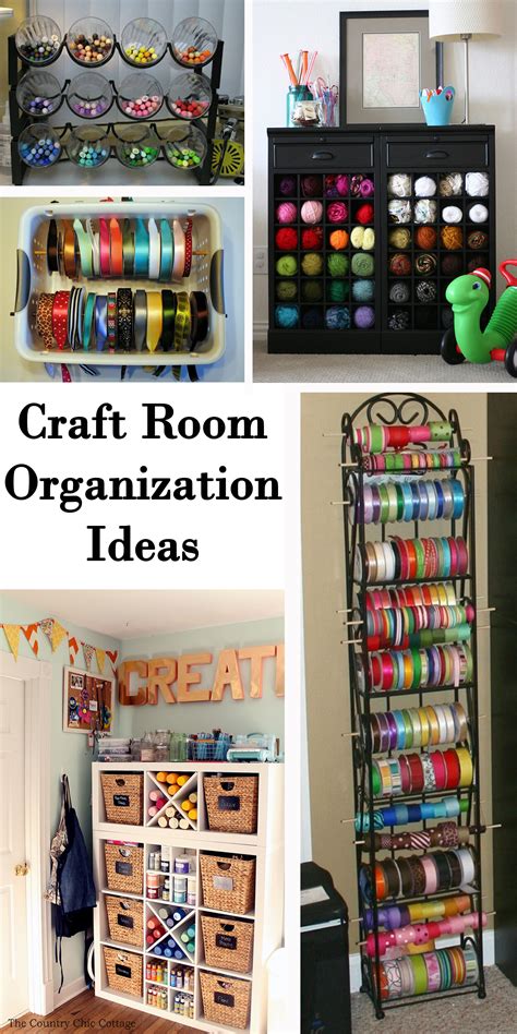 The Craft Room Organization Ideas Are Organized