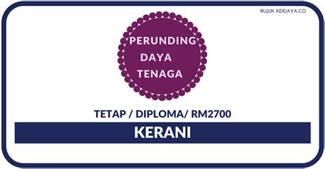 We are one of the leading consulting and chartered quantity surveyors in malaysia, providing quantity surveying and project cost management consultancy services. Jawatan Kosong Terkini Perunding Daya Tenaga ~ Kerani ...