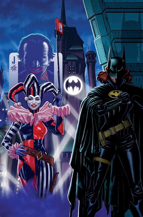 Harley Quinn And Batgirl Debut In Tim Burtons Batman 89 In Stunning Art
