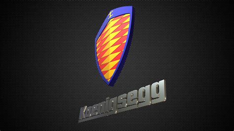 Stl File Koenigsegg Logo・3d Printing Template To Download・cults