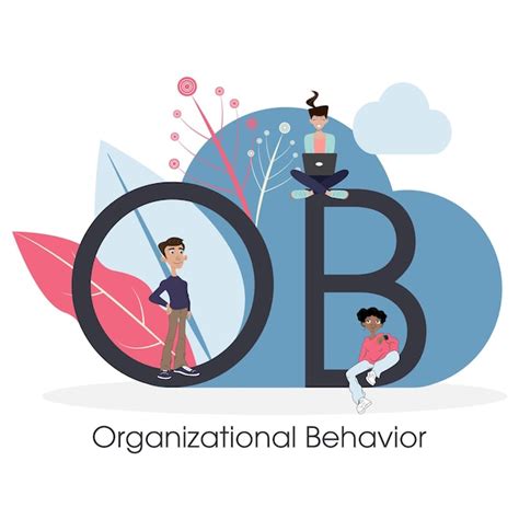 Premium Vector Organizational Behavior Vector Illustration Graphic
