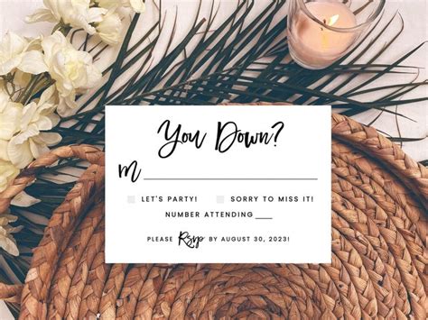 Fun Rsvp Card Wording Ideas 15 Great Examples Weddings And Brides