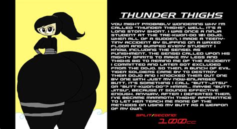 Thunder Thighs Bio By Trc Tooniversity On Deviantart