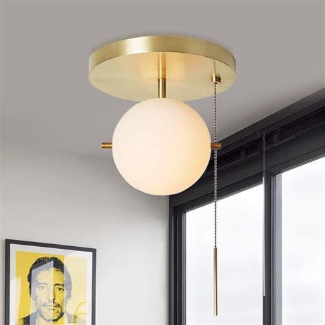 If you pull too hard on the pull chain the chain can break or come out of its socket. 8 Images Flush Mount Ceiling Light Fixture With Pull Chain ...