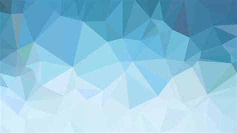 Free Abstract Blue Polygon Background Design