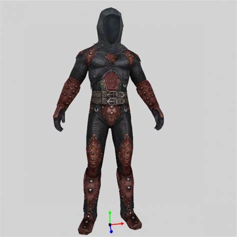 3d Printable Dark Brotherhood Armor By Art
